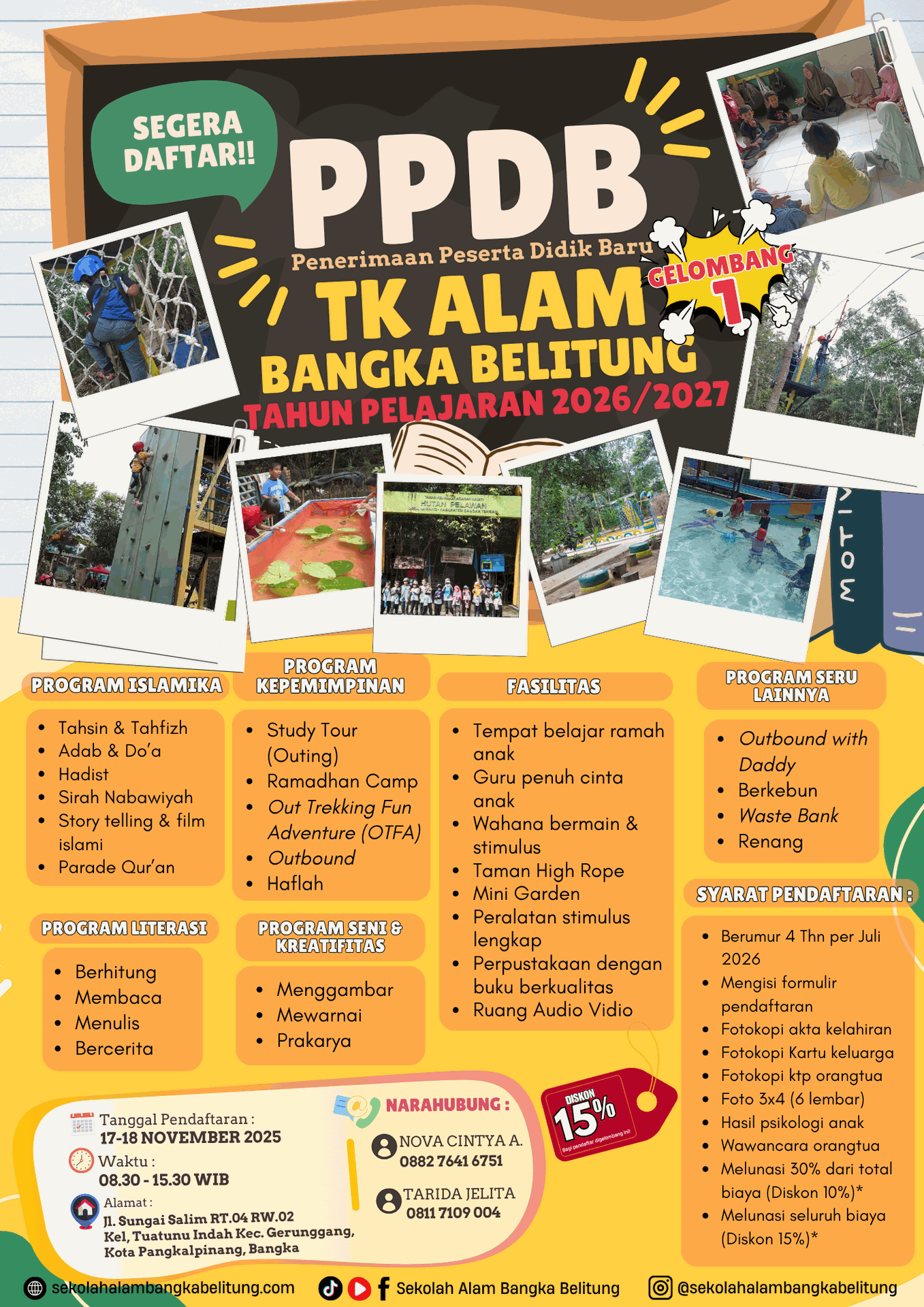 PPDB TK Tahun 2026/2027 Gelombang 2